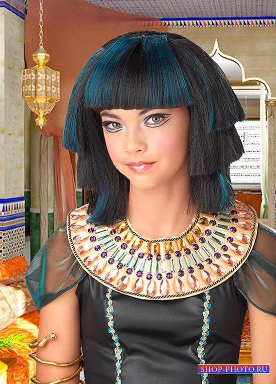 Женский фотошаблон - Египетская девушка