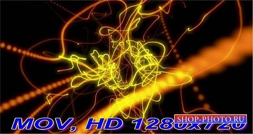 Футаж Золотые струны HD (720p)