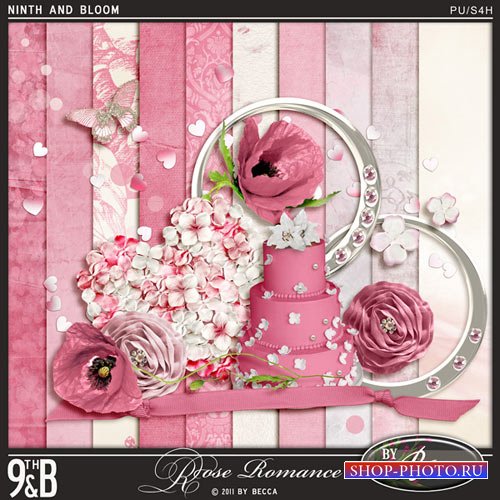 Свадебный скрап-набор - Розовая романтика
