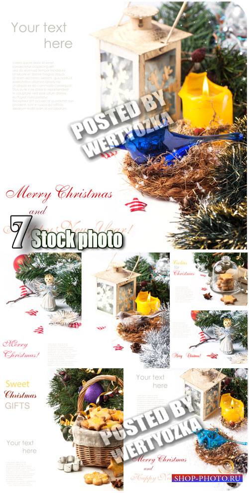 Новогодние композиции / Christmas songs - stock photos