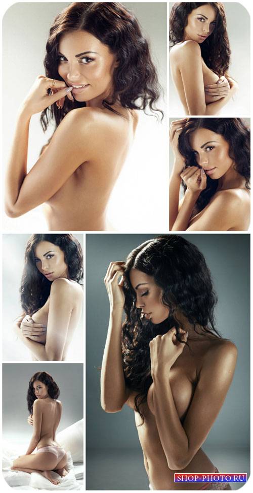 Красивая обнаженная девушка / Beautiful naked girl - Stock Photo