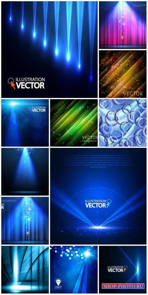 Vector backgrounds with abstraction # 223