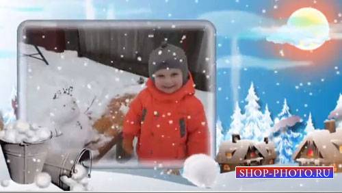 Детский зимний проект для ProShow Producer - Зимушка