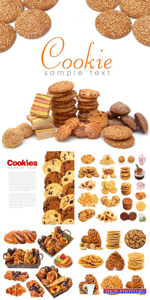 Cookies, cakes - stock photos