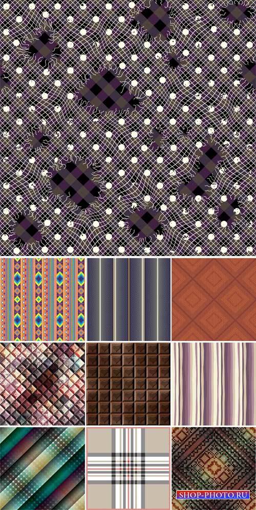 Vector texture with different patterns, backgrounds abstraction