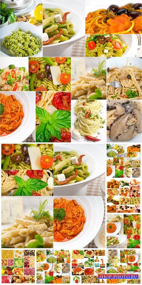 Food collage food - Stock Photo