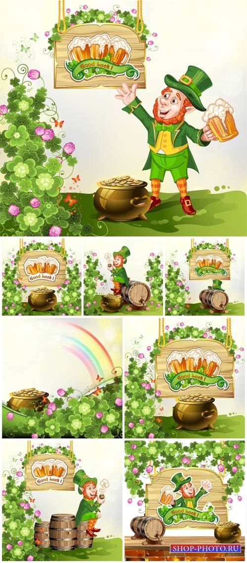 St. Patrick's Day, vector background