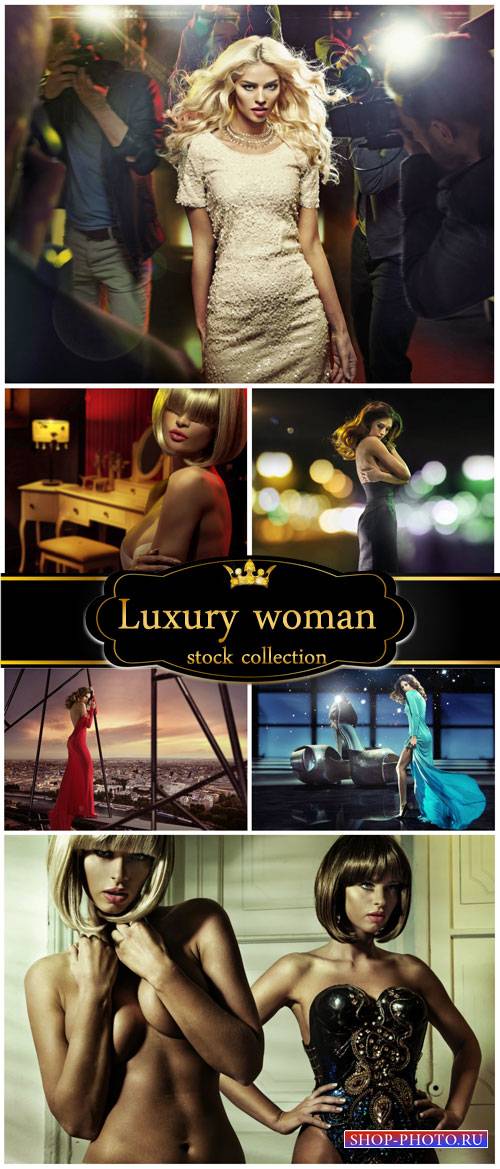 Luxury woman - Stock Photo