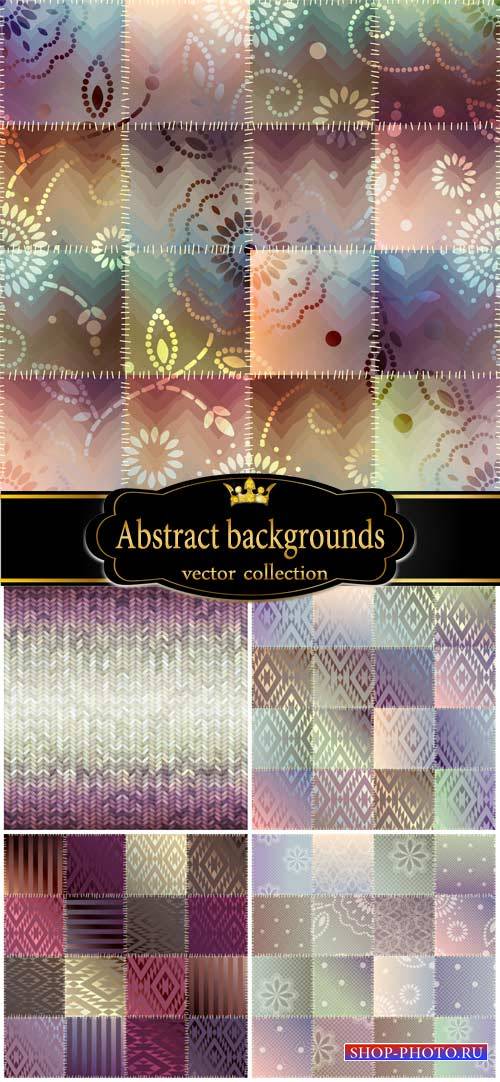 Abstract vector backgrounds, color texture