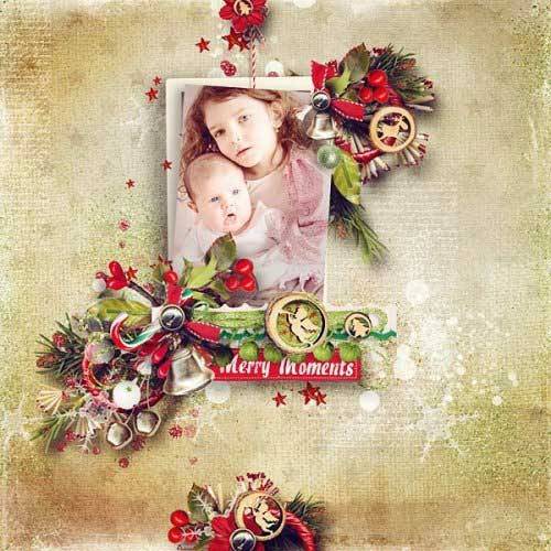 Рождественский скрап-комплект - Радостные моменты 