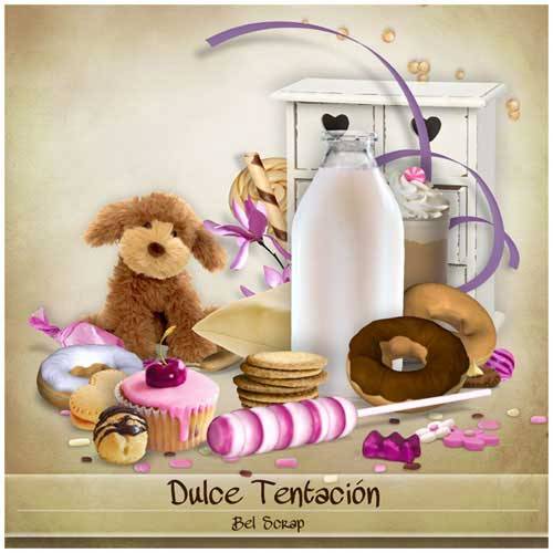 Детский скрап-набор - Dulce Tentacion