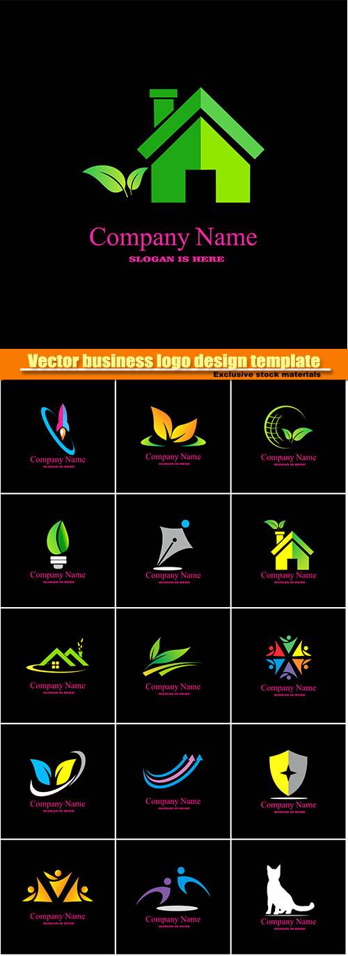 Vector business logo design template