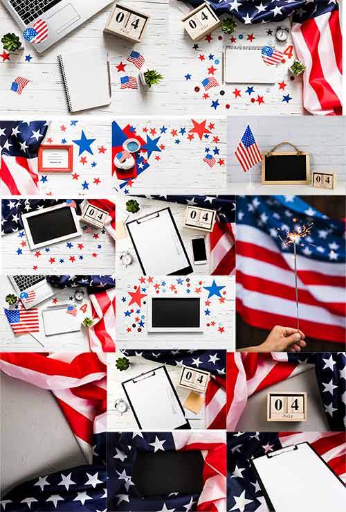 День независимости США - Фоны / US Independence Day - Backgrounds