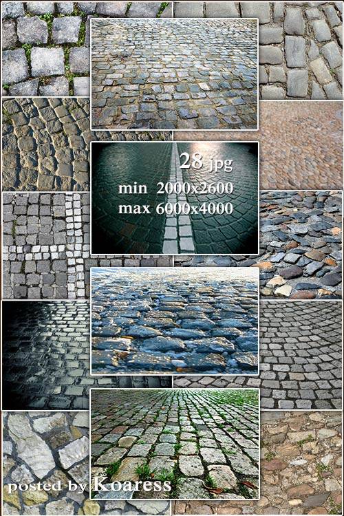 Cobblestones, pavement, stone pavement jpg backgrounds - Брусчатка, мостовая, каменная мостовая