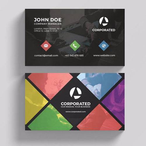 Corporated - business card templates