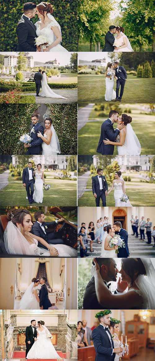 Свадебная фотосессия - Растровый клипарт / Wedding photo shoot - Raster cli ...